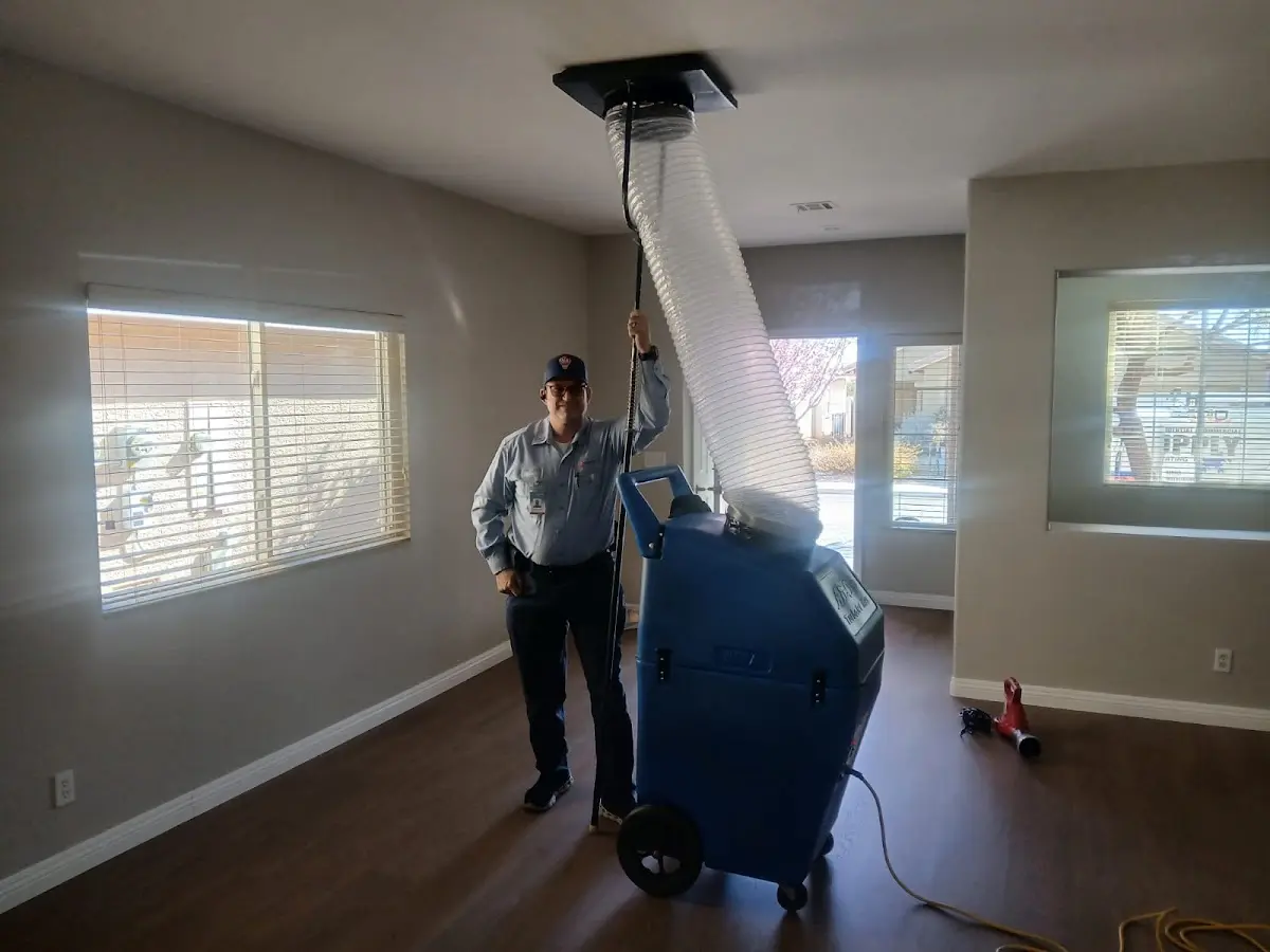 Professional Dryer Vent Cleaning work inside a Groveland home